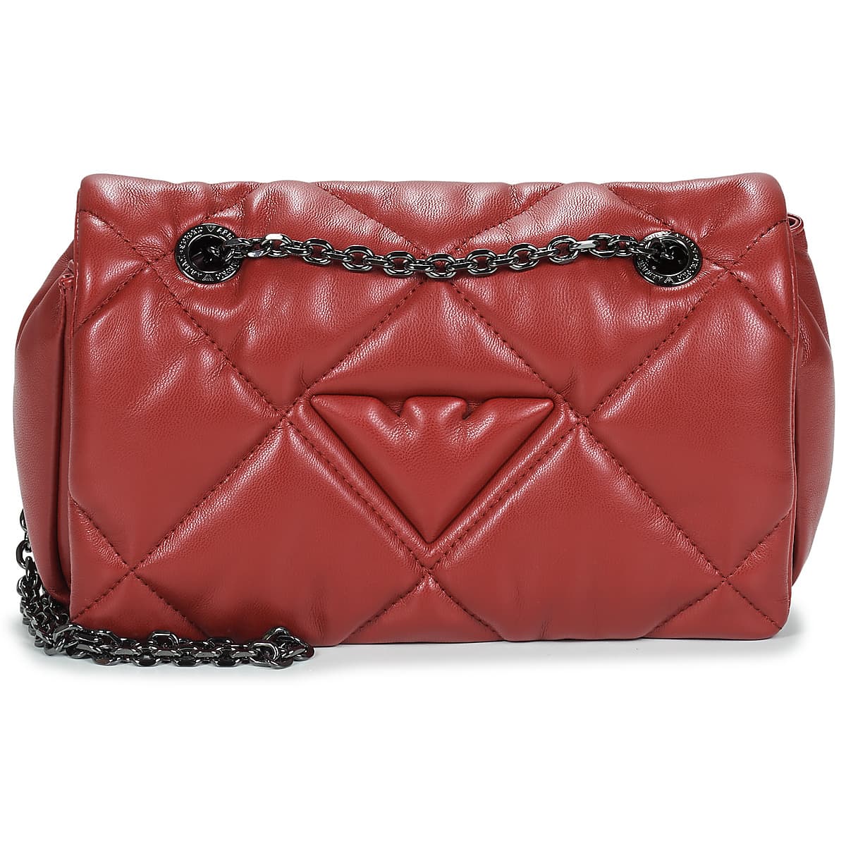 Kabelka přes rameno Emporio Armani Borsa Clutch Y3C041, červená