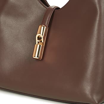 Kabelka přes rameno Furla Goccia M Hobo, hnědá 4