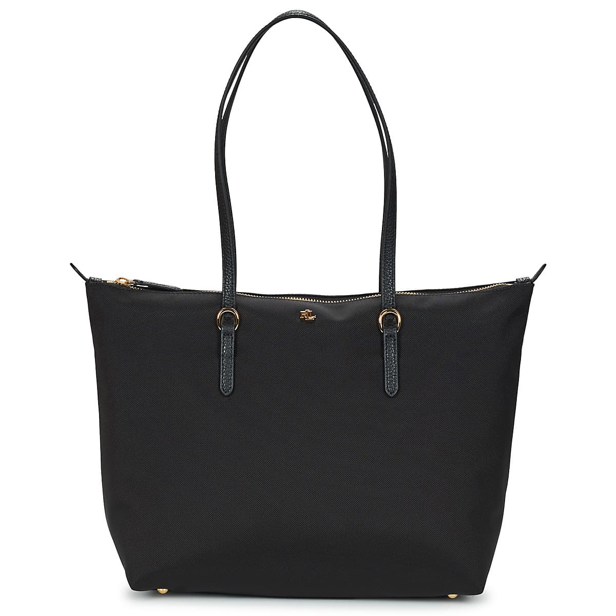 Kabelka Lauren Ralph Lauren Keaton 26-Tote-Medium, černá