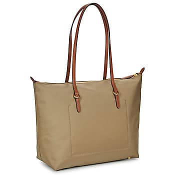 Kabelka Lauren Ralph Lauren Keaton 26-Tote-Medium, béžová 2