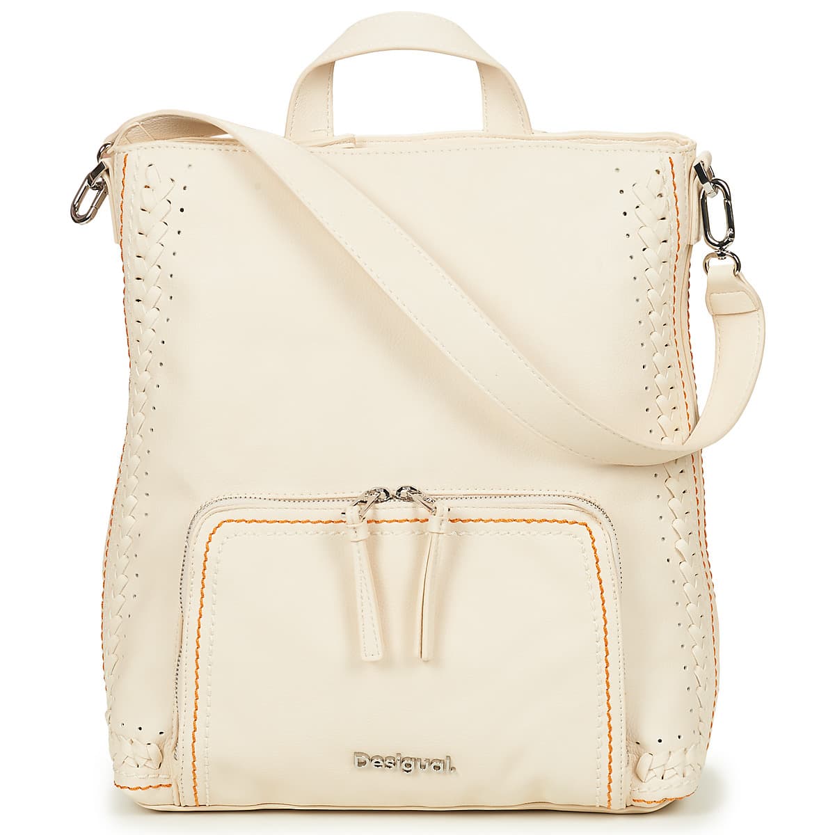 Batoh Desigual Trama Backpack Pretoria, bílá