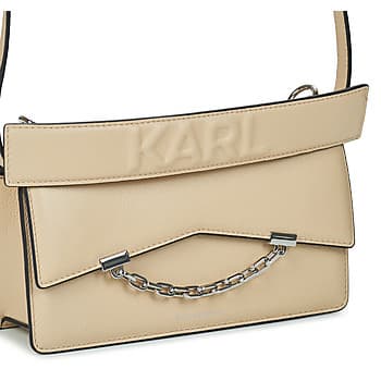 Kabelka přes rameno Karl Lagerfeld K/Seven Grainy Crossbody, béžová 4