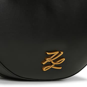 Kabelka přes rameno Karl Lagerfeld K/Autograph Moon Shoulder BAG, černá 4