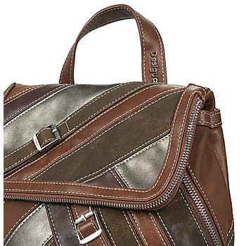 Batoh Desigual Backpack Fibonacci Hampton Mini, hnědá 4