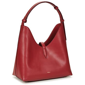 Kabelka přes rameno Furla Goccia M Hobo, červená 2