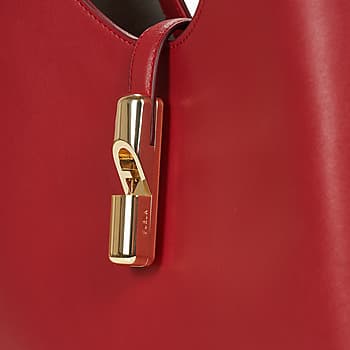 Kabelka přes rameno Furla Goccia M Hobo, červená 4