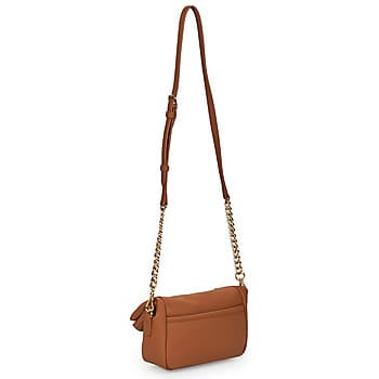 Kabelka přes rameno Love Moschino Bold Love Hammered, hnědá 3