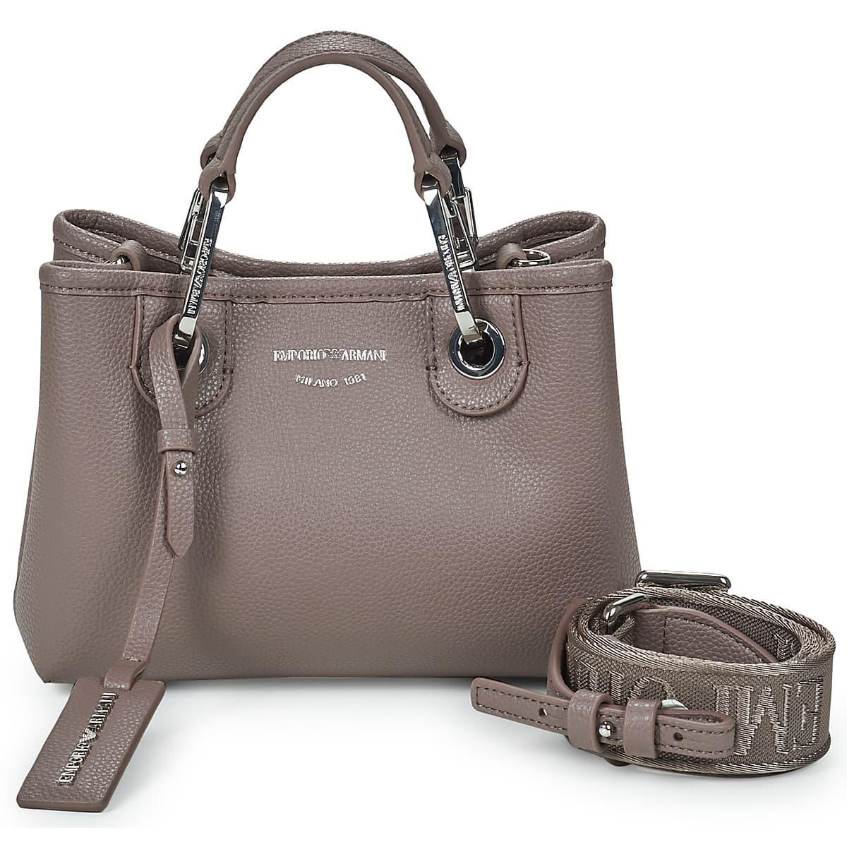 Kabelka přes rameno Emporio Armani Mini Myea Borsa, hnědá