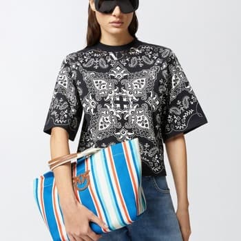 Kabelka Pinko Shopper Mediano 4
