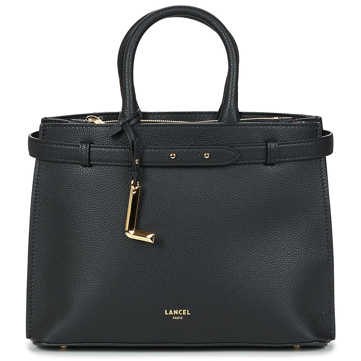 Kabelka Lancel Faubourg Carryall ZIP M, černá
