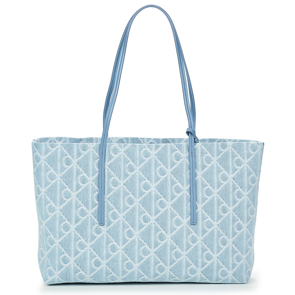 Kabelka Calvin Klein Jeans Emblem AOP Denim Tote W/ Pouch