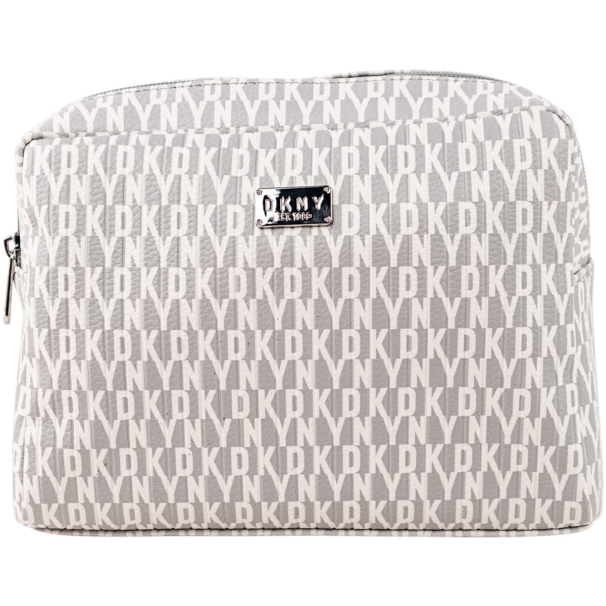 Kabelka přes rameno DKNY -1008 Pleated, šedá