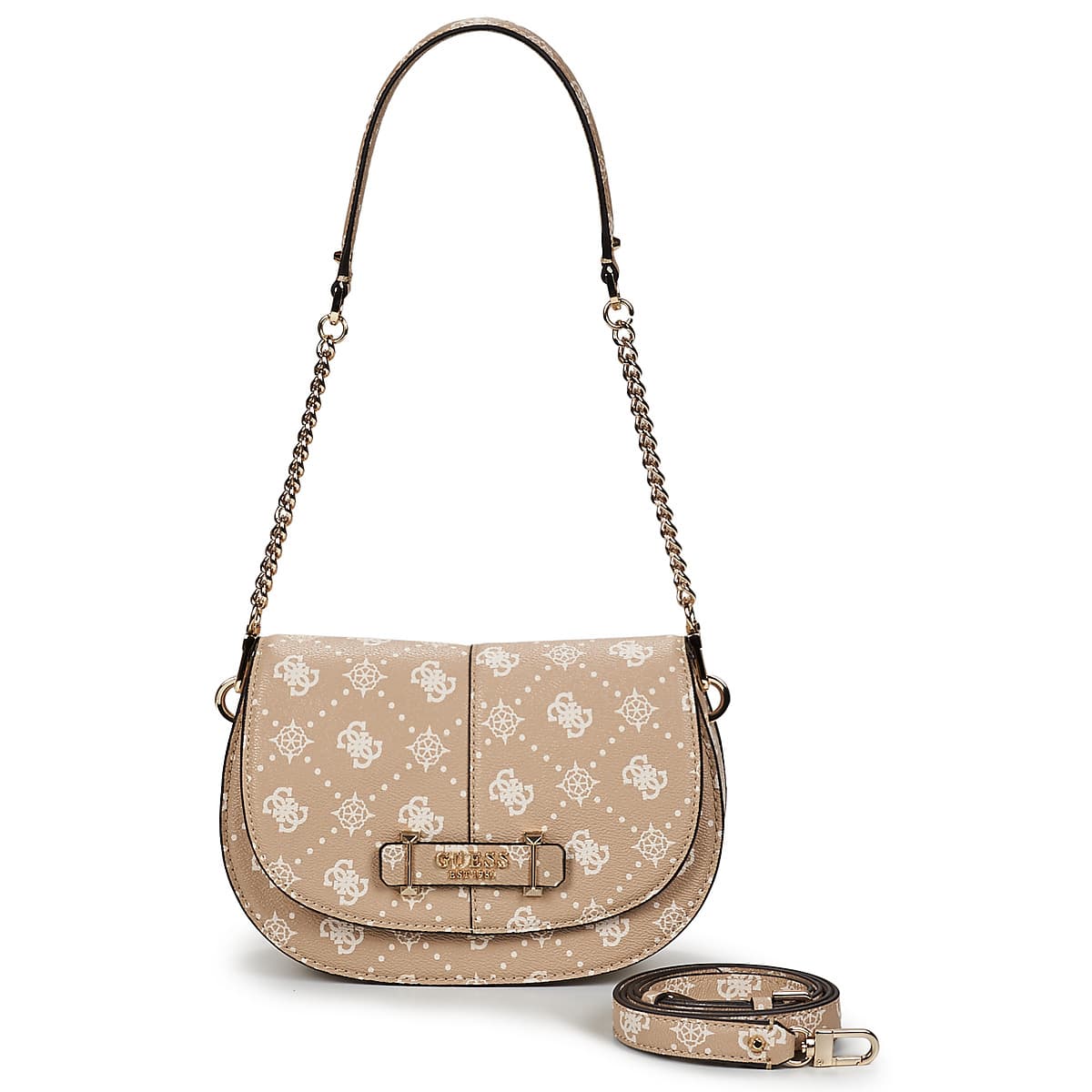 Kabelka přes rameno Guess Carrie Logo Flap Shoulder BAG