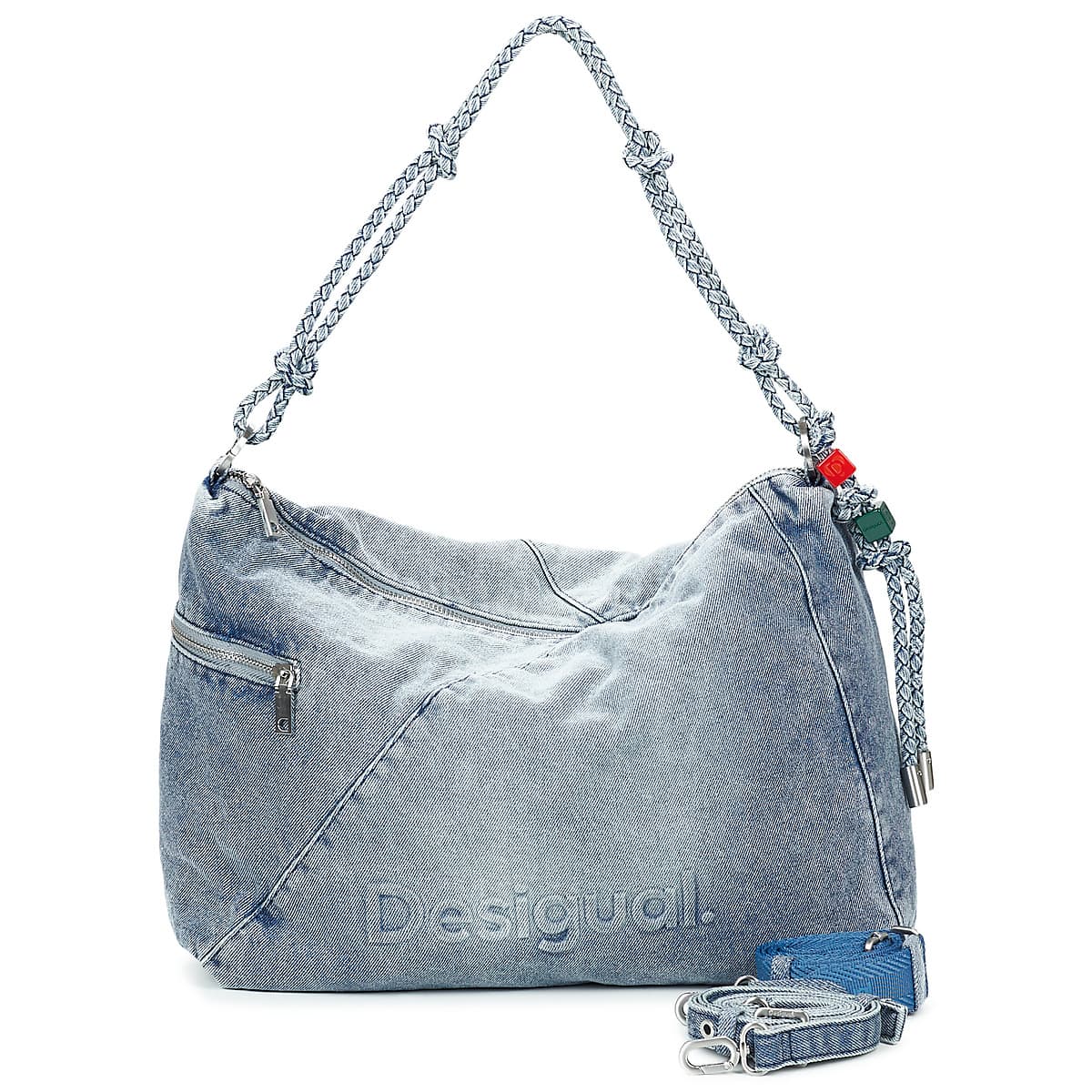 Kabelka přes rameno Desigual BAG Half Logo Denim Leiria 2.0