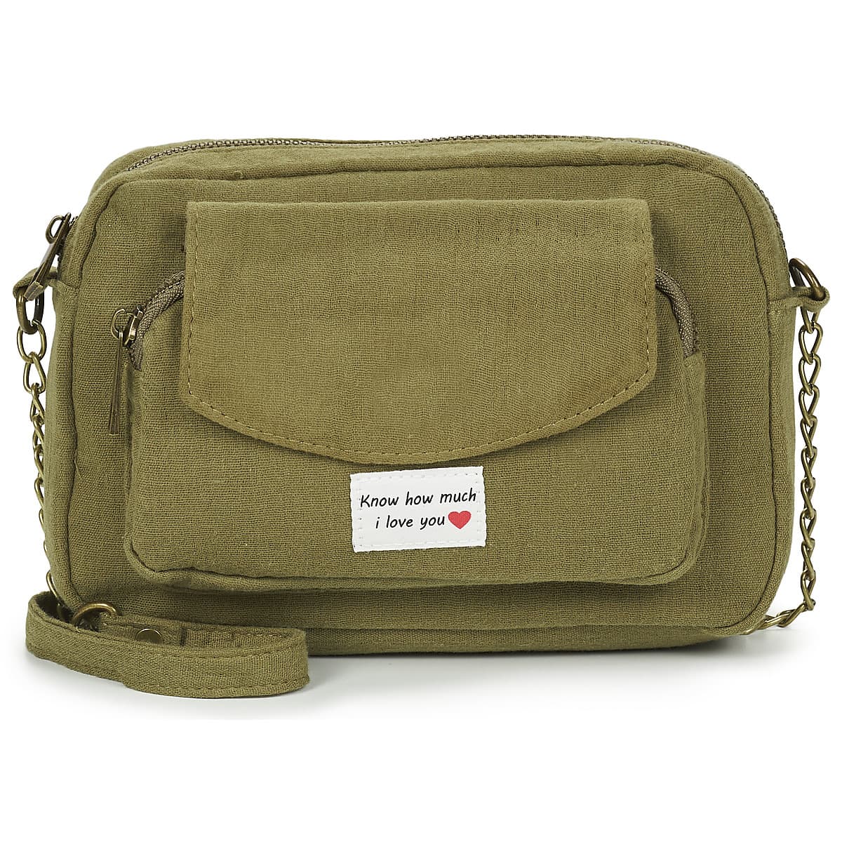 Kabelka přes rameno Pieces Pcbrooke Cross Body, zelená