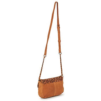 Kabelka přes rameno Pieces Pcbinia Suede Cross Body, hnědá 3