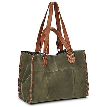 Kabelka Pieces Pcsalli Suede Shopper 2