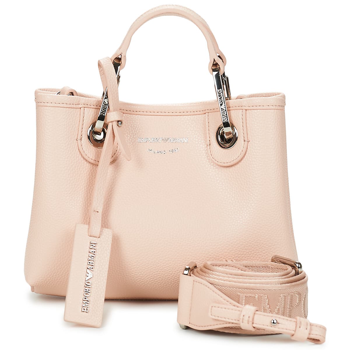 Kabelka přes rameno Emporio Armani Mini Myea Borsa, růžová