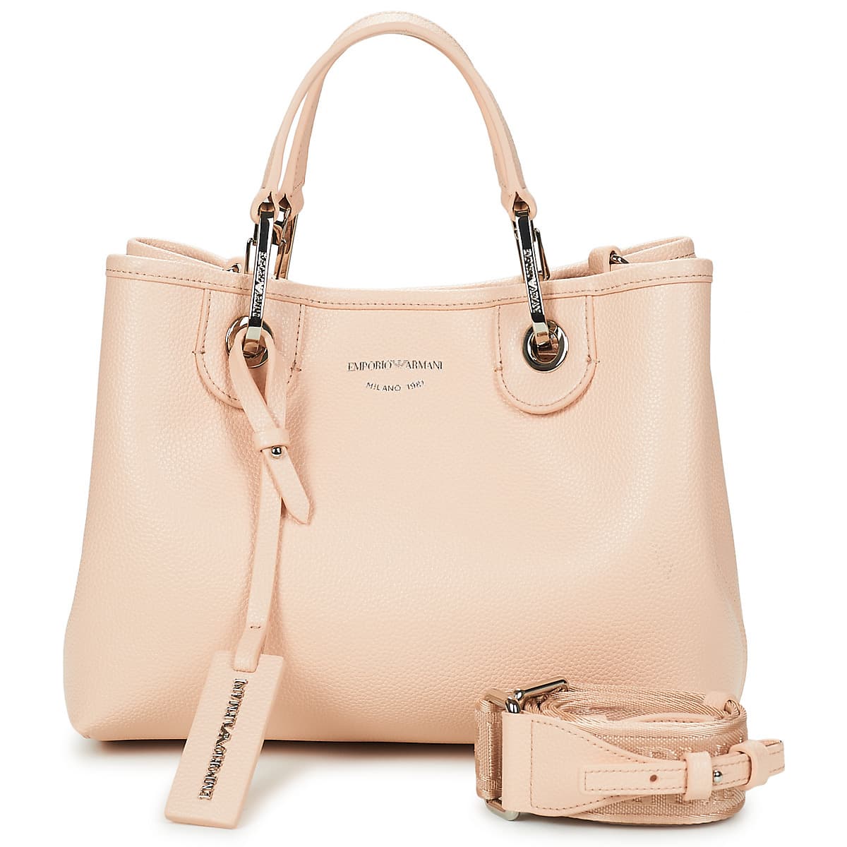 Kabelka přes rameno Emporio Armani Myea Small Borsa, růžová