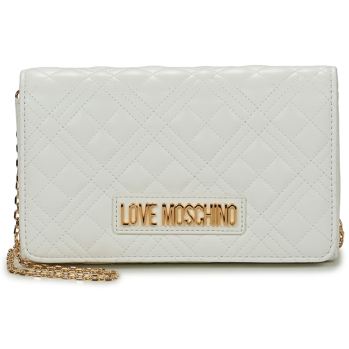 Kabelka přes rameno Love Moschino Smart Daily BAG, bílá