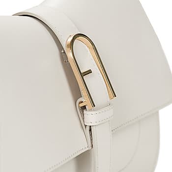 Kabelka přes rameno Furla Flow M TOP Handle, bílá 4