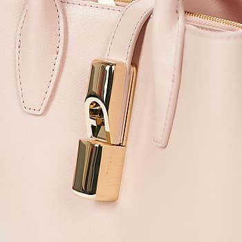 Kabelka přes rameno Furla Goccia S Tote Base 22, růžová 4