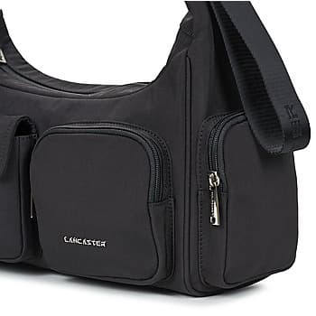 Kabelka přes rameno LANCASTER Basic Pocket 92, černá 4