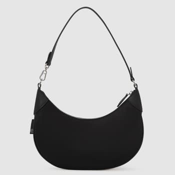Kabelka přes rameno Karl Lagerfeld Ikon Nylon Halfmoon Shb 2