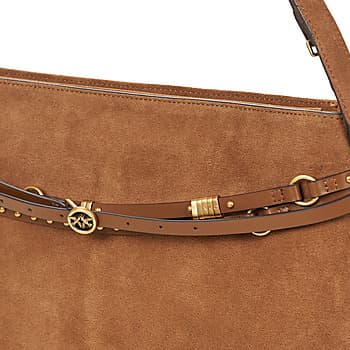 Kabelka přes rameno Pinko Belt BAG BIG Suede 4