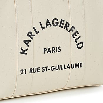 Kabelka Karl Lagerfeld K/RSG Square Medium Tote, béžová 4
