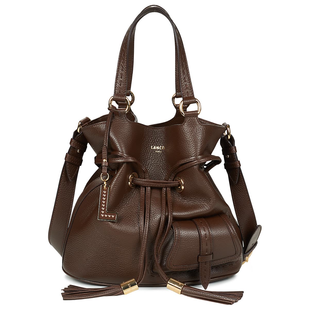 Kabelka přes rameno Lancel Premier Flirt DE Lancel M, hnědá