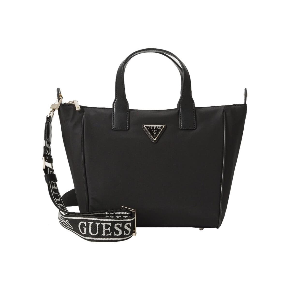 Kabelka Guess Follie Small Tote, černá