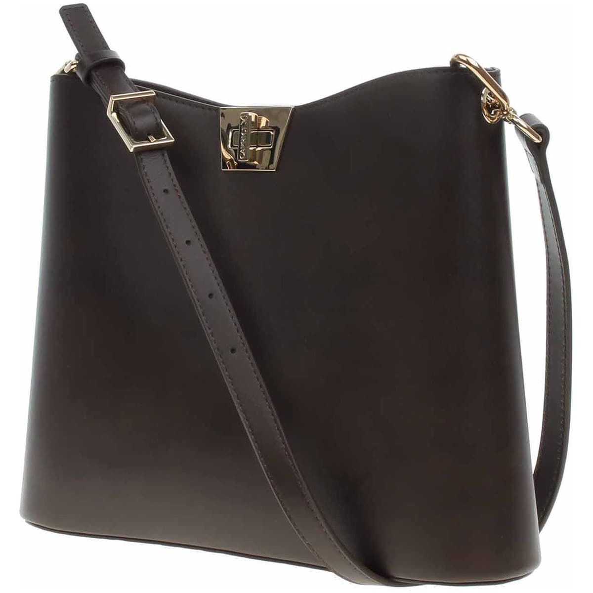 Caprice dámská kabelka 9-61020-45 dk brown nappa