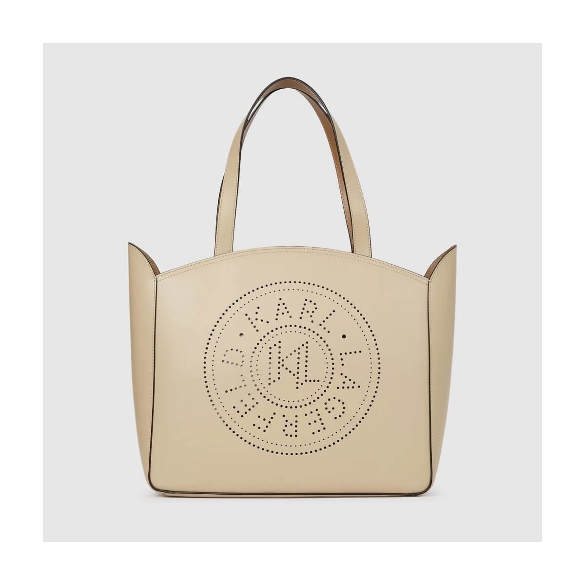 Kabelka Karl Lagerfeld K Circle Mid Zip Tote, béžová