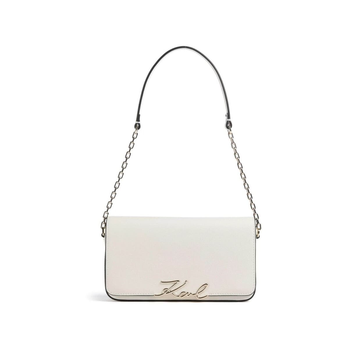 Kabelka přes rameno Karl Lagerfeld Ksignature Shoulder Pouch, bílá
