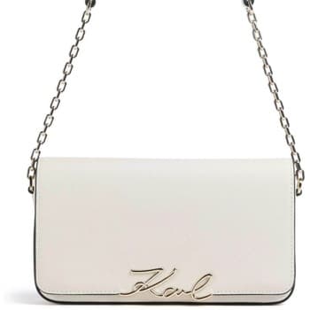 Kabelka přes rameno Karl Lagerfeld Ksignature Shoulder Pouch, bílá 2