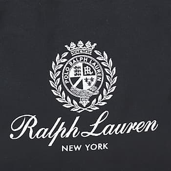 Kabelka Polo Ralph Lauren Logo Tote-Tote-Large, černá 4