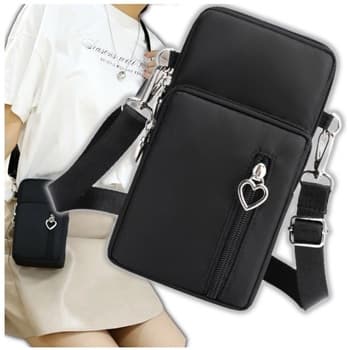 J&W Dámská crossbody kabelka Lumaji černá 3