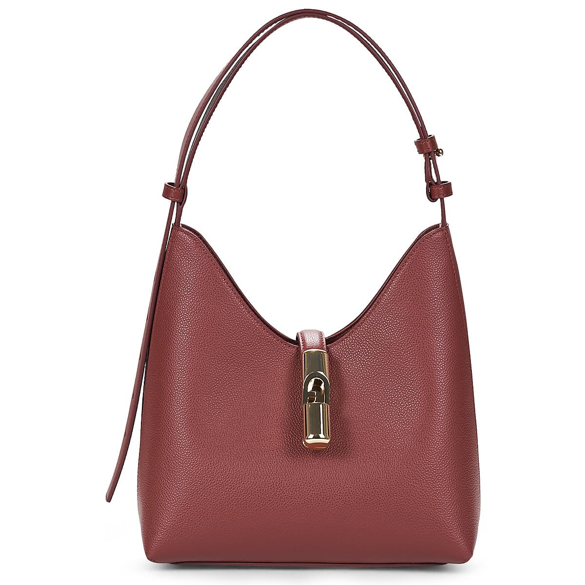Kabelka přes rameno Furla Goccia S Hobo, červená