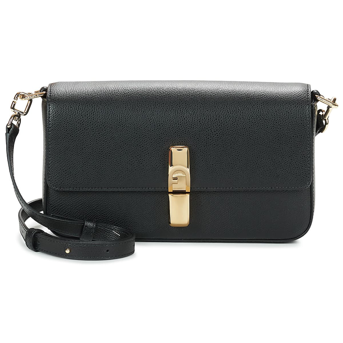 Kabelka přes rameno Furla Iride S Crossbody, černá