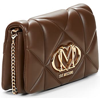 Kabelka přes rameno Love Moschino Smart Daily BAG, hnědá 2