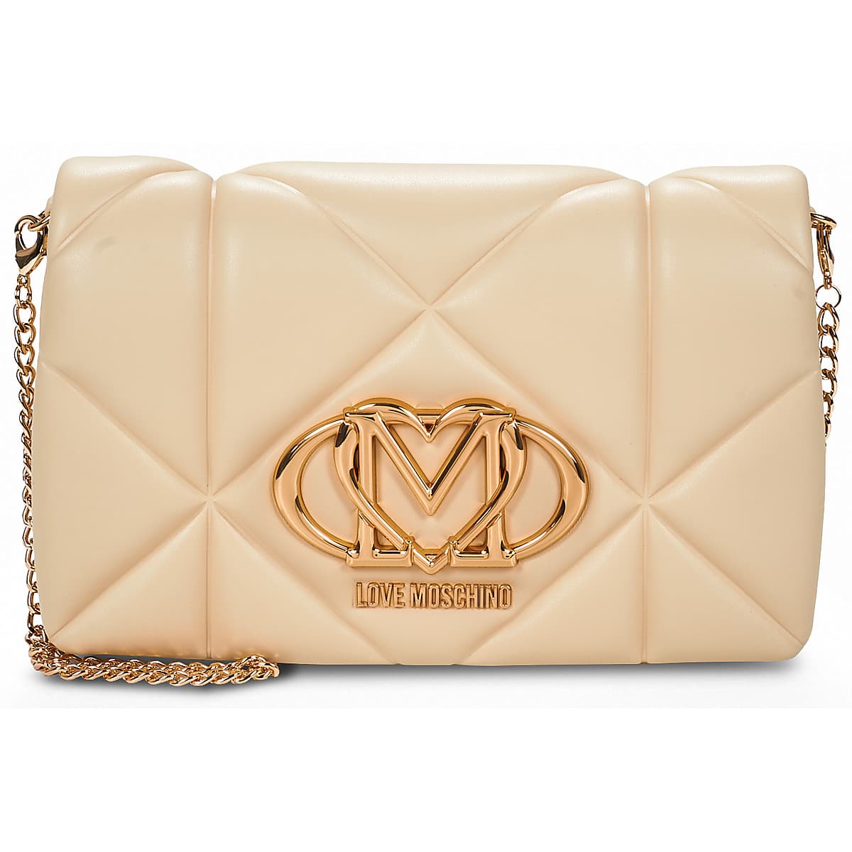 Kabelka přes rameno Love Moschino Smart Daily BAG, béžová