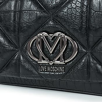 Kabelka přes rameno Love Moschino Embossed Q Croco 4