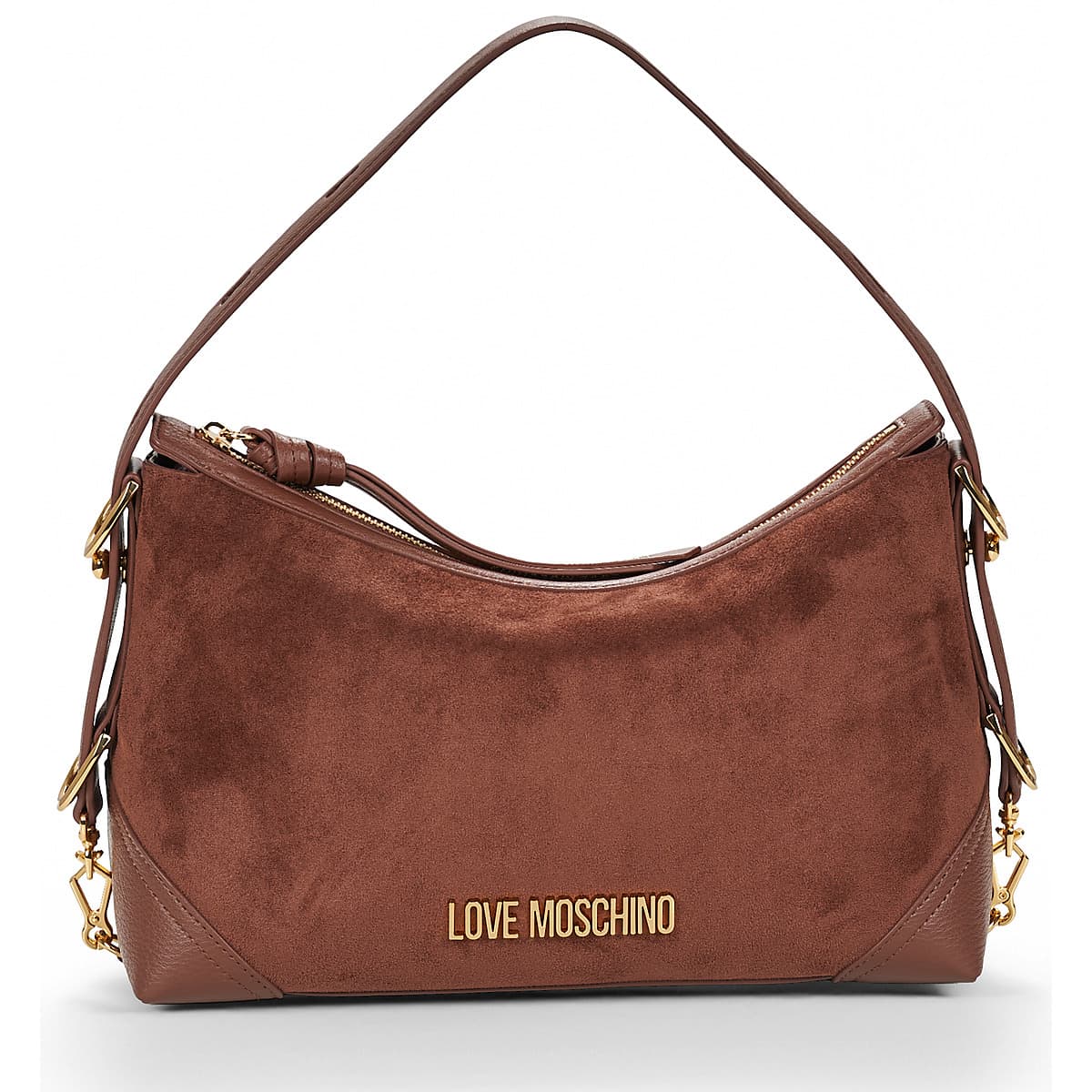 Kabelka přes rameno Love Moschino JC4091PP1P, hnědá