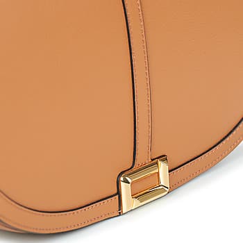 Kabelka přes rameno Lancel Celeste DE Lancel L Saddle BAG, hnědá 4