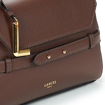 Kabelka Lancel Faubourg TOP Handle, hnědá 4