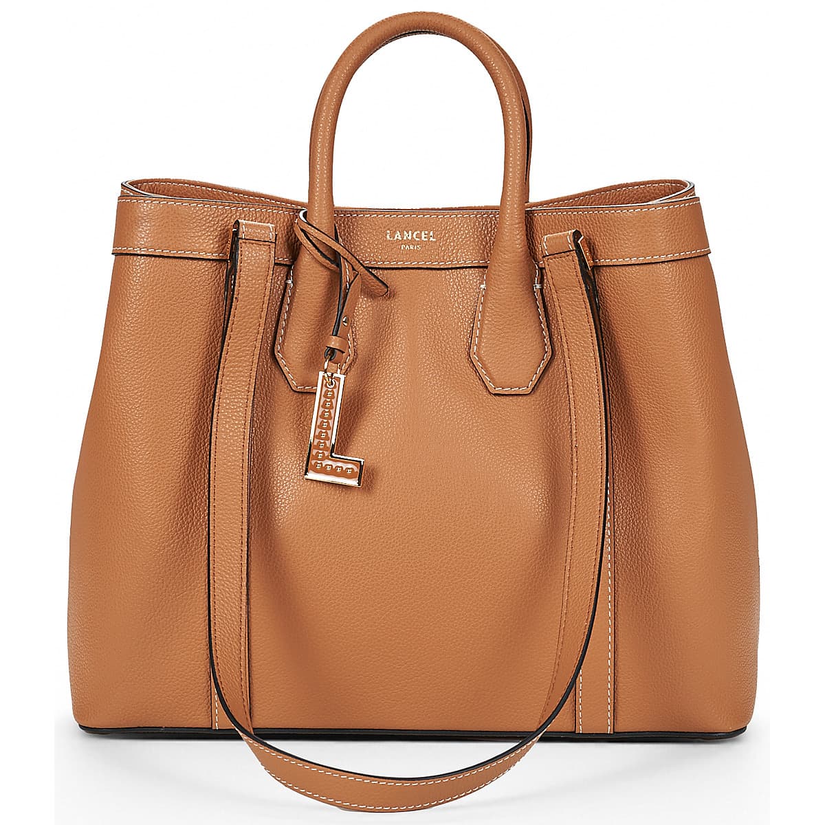 Kabelka Lancel Belleville DE Lancel S, hnědá