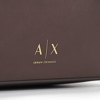 Kabelka přes rameno Armani Exchange Alice Suede Shopping S 4