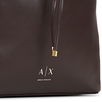 Kabelka přes rameno Armani Exchange Alice Hobo, hnědá 4