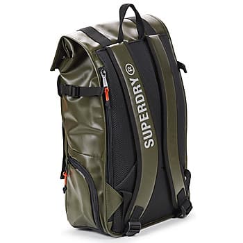 Batoh Superdry Tarp Roll Top Rucksack, zelená 3